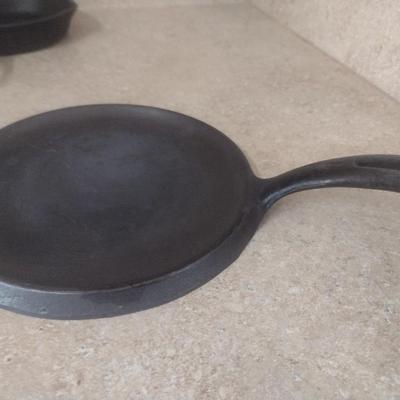 Pair of Cast Iron Skillets
