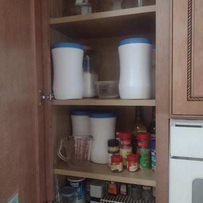 Contents of Kitchen Cabinets as Shown (See all Pictures)