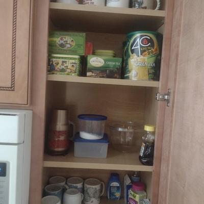 Contents of Kitchen Cabinets as Shown (See all Pictures)