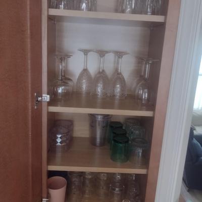 Contents of Kitchen Cabinets as Shown (See all Pictures)