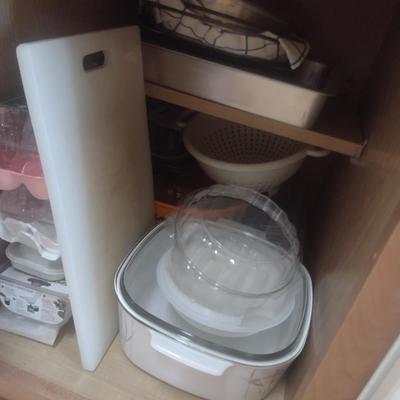 Contents of Kitchen Cabinets as Shown (See all Pictures)