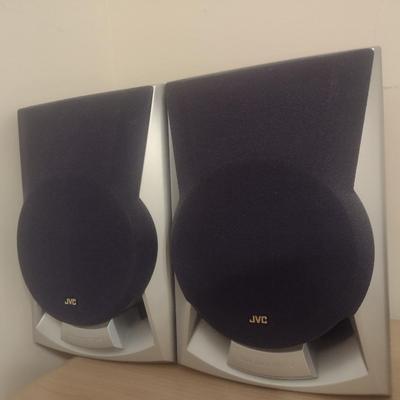 Sony Compact Stereo/CD Player with Two JVC Speakers