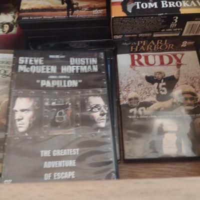 Collection of DVD and VHS Movies and Docuseries