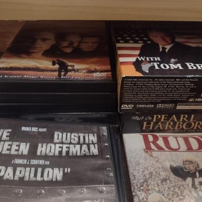 Collection of DVD and VHS Movies and Docuseries
