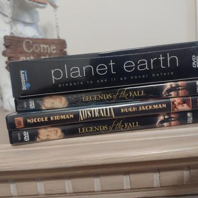 Collection of DVD and VHS Movies and Docuseries