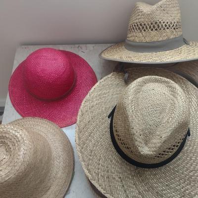 Nice Collection of Women's Straw Hats (See all Pictures)