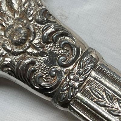 Lot 515 Vintage hand mirror 2 sided.