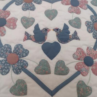 Quilted Wall Tapestry (No Hanging Rod)