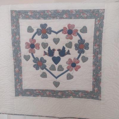 Quilted Wall Tapestry (No Hanging Rod)