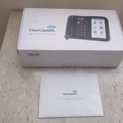 Closed Caption Phone System