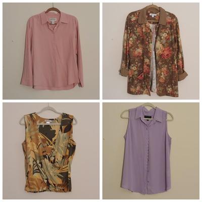 Tommy Bahama, Orvis & More Size Large Women's Shirts (PB-BBL)