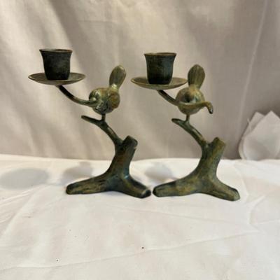Bird Themed Candle Holders (C-MG)