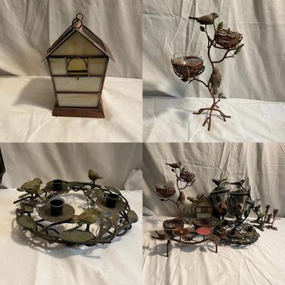 Bird Themed Candle Holders (C-MG)