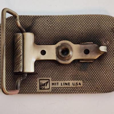 Sale Photo Thumbnail #578: This auction lot is for a Vintage Riverway Belt Buckle.  Riverway is a harbor service out of New Orleans.  This is a nice, made in the USA, vintage belt buckle.