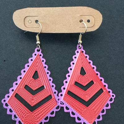 Cute fashion statement earrings
