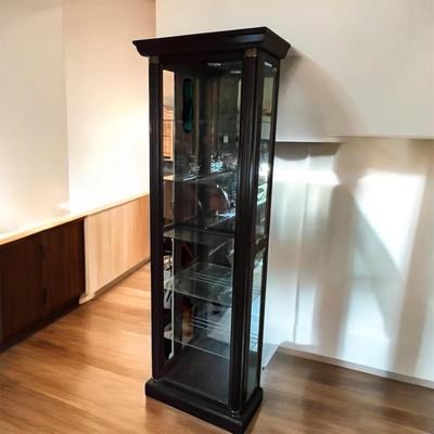 Pulaski Furniture - Slender Curio Cabinet W/Light (LR-RG)