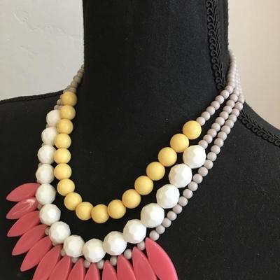 Cute plunder, statement, necklace