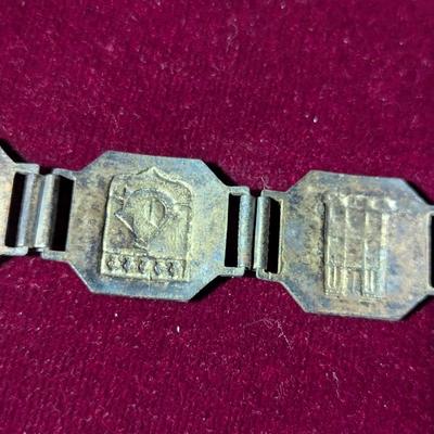 Souvenir Paris France Charm Bracelet