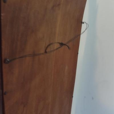 Wood Framed Wall Mirror- Approx 21" x 27"