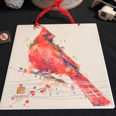 Red Cardinals & Chickadees Home Decor (LR-RG)