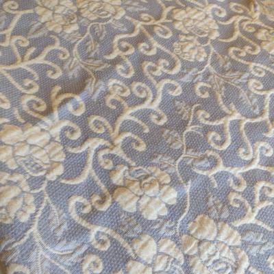 Shavel Twin Size Coverlet Set- Cover, Dust Ruffle, Three Pillow Shams