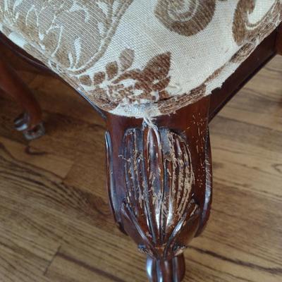 Wooden Dining Table with Four Chairs