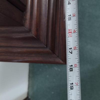Vintage West German Wood Case Grandfather Clock- Approx 80 3/4" Tall