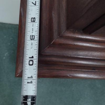 Vintage West German Wood Case Grandfather Clock- Approx 80 3/4" Tall