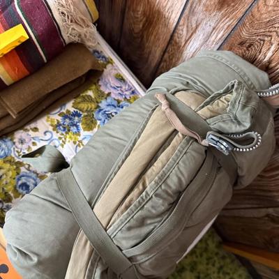 Sale Photo Thumbnail #124: Blankets, military issued sleeping bag