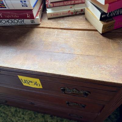Sale Photo Thumbnail #166: Small/medium dresser, see photos for details
38" wide, 18" deep, 31" tall