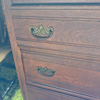 Sale Photo Thumbnail #168: Small/medium dresser, see photos for details
38" wide, 18" deep, 31" tall