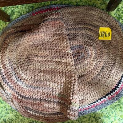 Sale Photo Thumbnail #182: Three rugs - two brownish, one mulitcolored