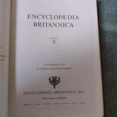 Encyclopaedia Britannica 1969 Printing- 23 Volumes and Index