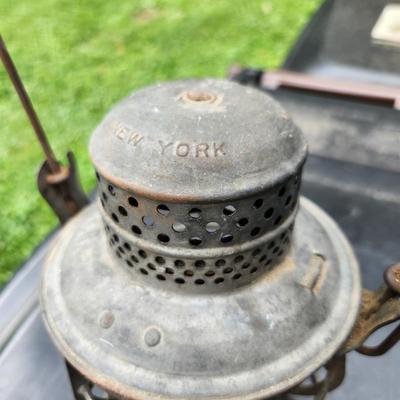 Sale Photo Thumbnail #16: This auction lot is for a L&N Railroad Lantern Frame.  This frame is marked L&N RR.  It is missing the red glass globe.  We have seen those globes available for purchase at various online venues at a reasonable cost - so getting this back into complete sh