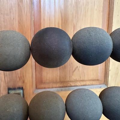 Large Vintage Freestanding Wooden Abacus
