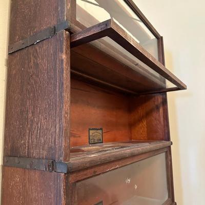 Globe-Wernicke Stacking Barrister Bookcase – 5 Sections