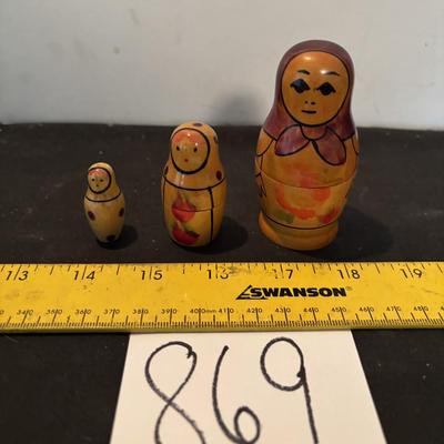 Vintage Russian Nesting Dolls