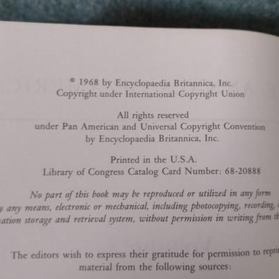 The Annals of America Book Set by Encyclopaedia Britannica- 1968 Printing