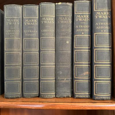MARK TWAIN Writings Authorized Uniform Editions (23)