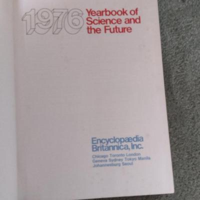 Collection of Britannica Book of the Year and Yearbook of Science and the Future Volumes