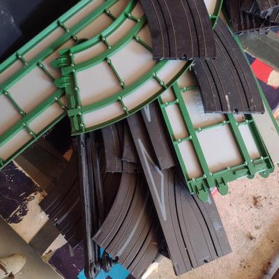 Collection of Aurora Model Motoring and Arnold Car Racing Track