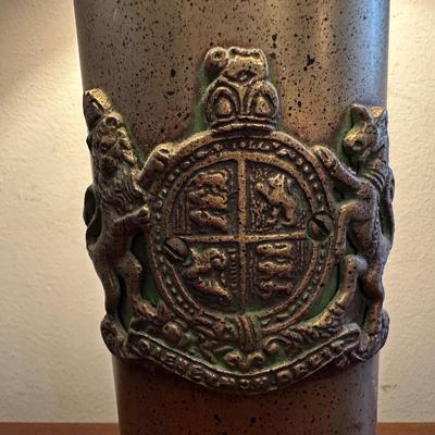 Frederick Cooper Table Lamp with British Royal Crest
