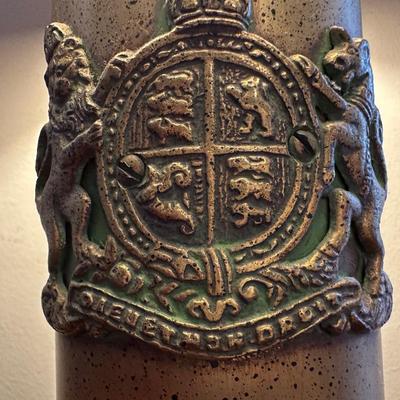 Frederick Cooper Table Lamp with British Royal Crest