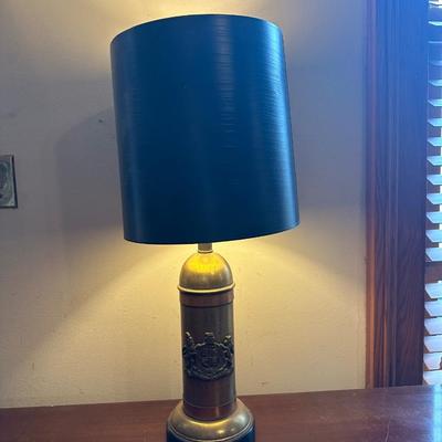 Frederick Cooper Table Lamp with British Royal Crest