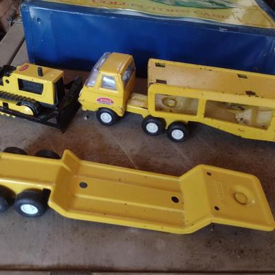 Collection of Vintage Hot Wheels/Matchbox Cars and Tonka Trucks