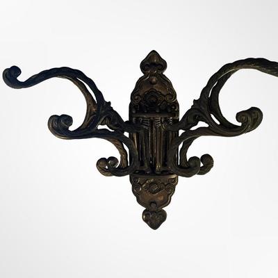 Brass Moveable Wall Hook Rack