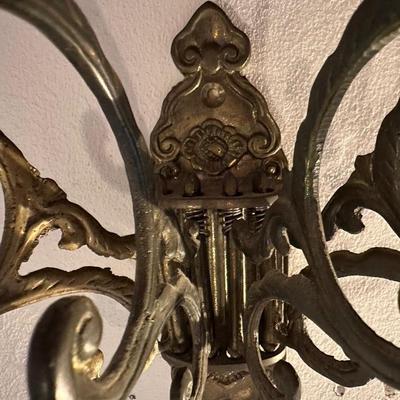 Brass Moveable Wall Hook Rack