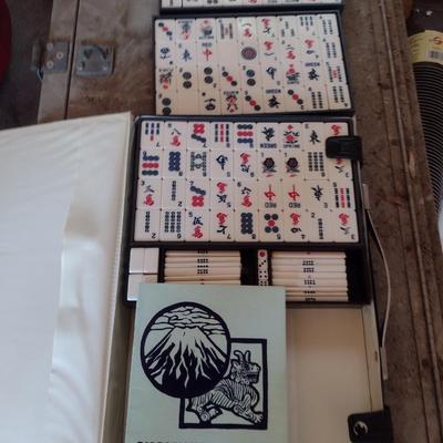 Vintage Mah-Jong Set with Case