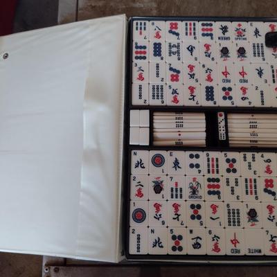 Vintage Mah-Jong Set with Case