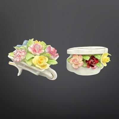 Royal Doulton Bone China Flower Figurines